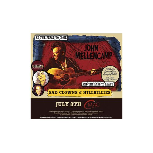 John Mellencamp, Emmylou Harris & Carlene Carter at Wolf Trap