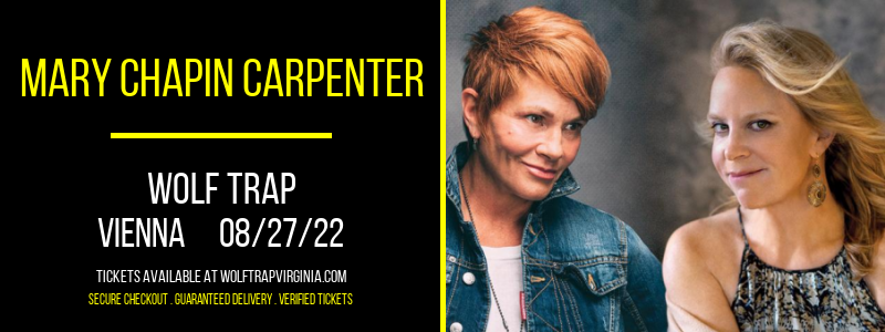 Mary Chapin Carpenter at Wolf Trap tickets Mary Chapin Carpenter at Wolf Trap