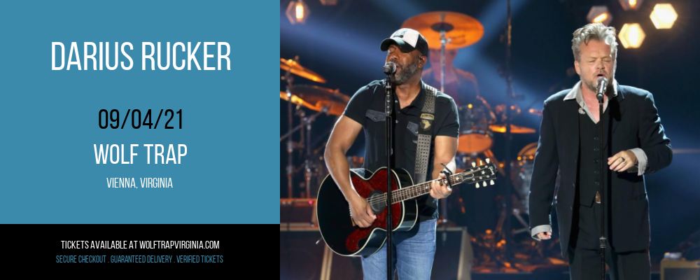Darius Rucker at Wolf Trap tickets Darius Rucker at Wolf Trap