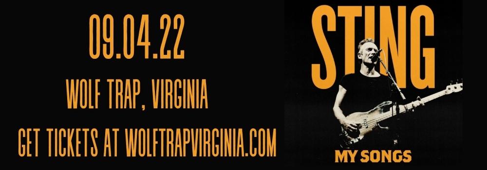 Sting at Wolf Trap tickets Sting at Wolf Trap