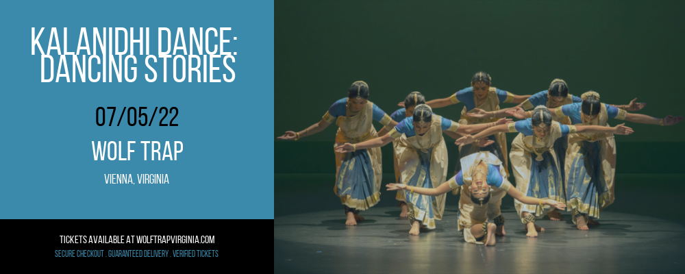 Kalanidhi Dance: Dancing Stories at Wolf Trap