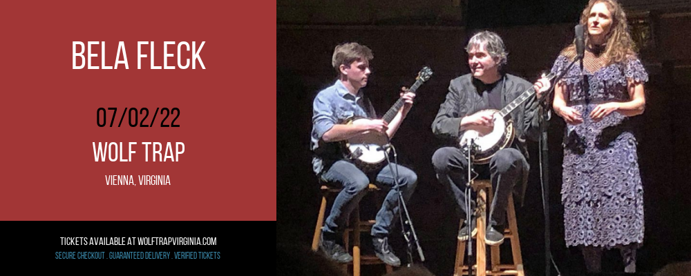 Bela Fleck at Wolf Trap tickets Bela Fleck at Wolf Trap