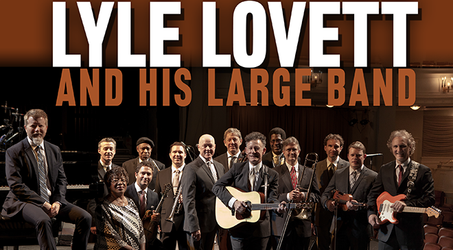 Lyle Lovett and His Large Band & National Symphony Orchestra at Wolf Trap
