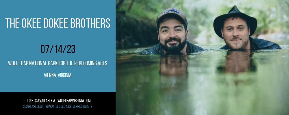 The Okee Dokee Brothers at Wolf Trap tickets The Okee Dokee Brothers at Wolf Trap