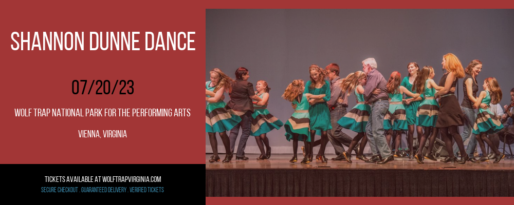 Shannon Dunne Dance at Wolf Trap tickets Shannon Dunne Dance at Wolf Trap