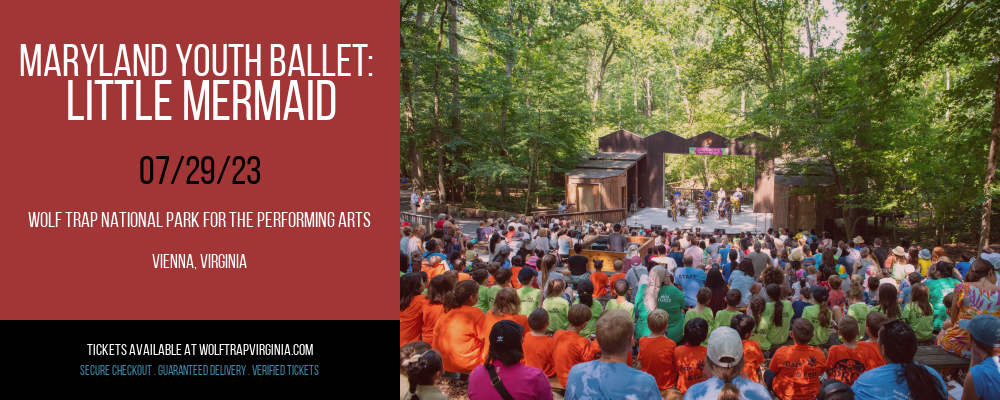 Maryland Youth Ballet: Little Mermaid at Wolf Trap tickets Maryland Youth Ballet: Little Mermaid at Wolf Trap