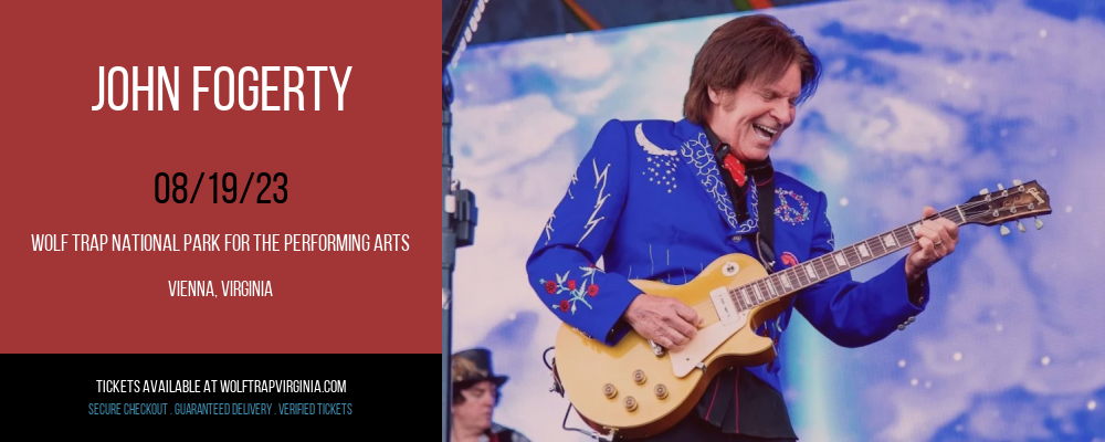 John Fogerty at Wolf Trap tickets John Fogerty at Wolf Trap
