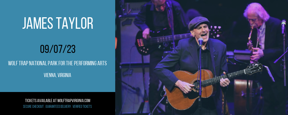 James Taylor at Wolf Trap tickets James Taylor at Wolf Trap