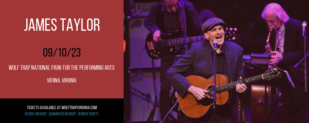 James Taylor at Wolf Trap tickets James Taylor at Wolf Trap