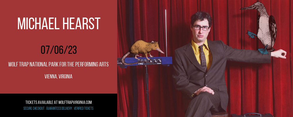 Michael Hearst at Wolf Trap tickets Michael Hearst at Wolf Trap