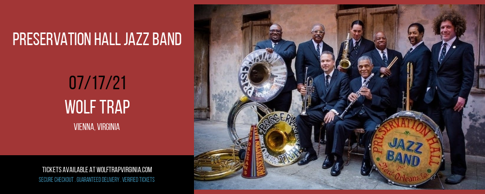 Preservation Hall Jazz Band at Wolf Trap tickets Preservation Hall Jazz Band at Wolf Trap