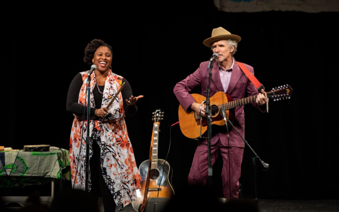 Dan and Claudia Zanes at Wolf Trap