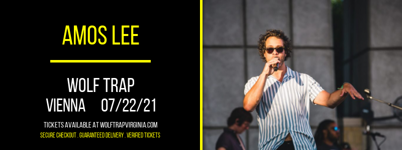 Amos Lee at Wolf Trap tickets Amos Lee at Wolf Trap