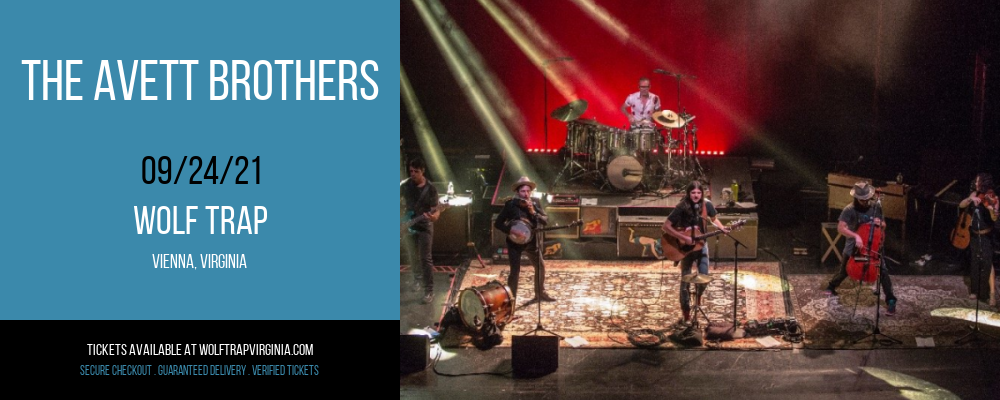 The Avett Brothers at Wolf Trap tickets The Avett Brothers at Wolf Trap