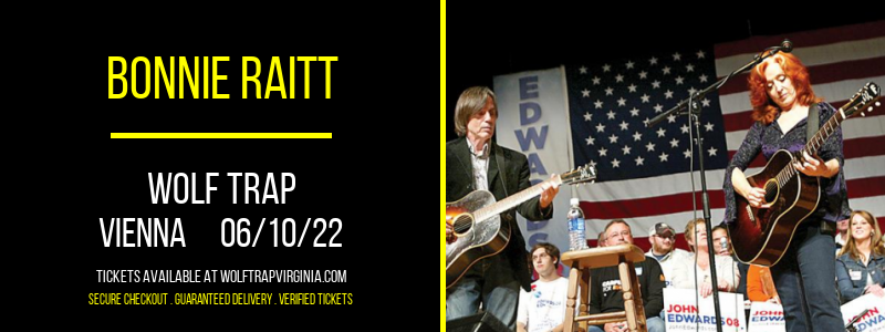 Bonnie Raitt at Wolf Trap tickets Bonnie Raitt at Wolf Trap