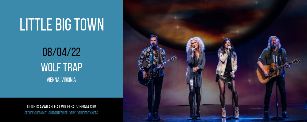 Little Big Town at Wolf Trap tickets Little Big Town at Wolf Trap