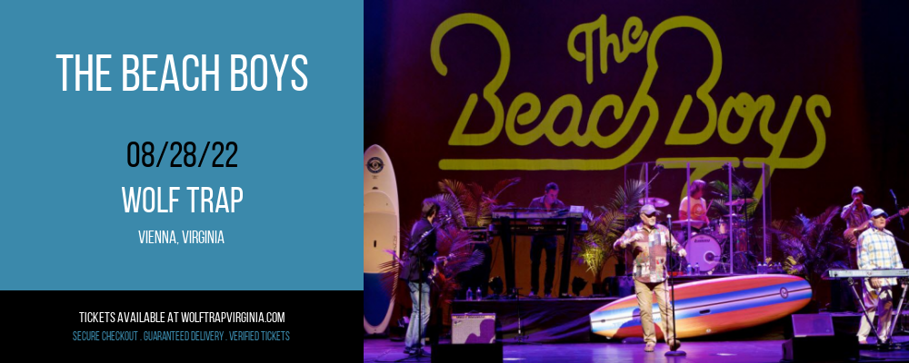 The Beach Boys at Wolf Trap tickets The Beach Boys at Wolf Trap