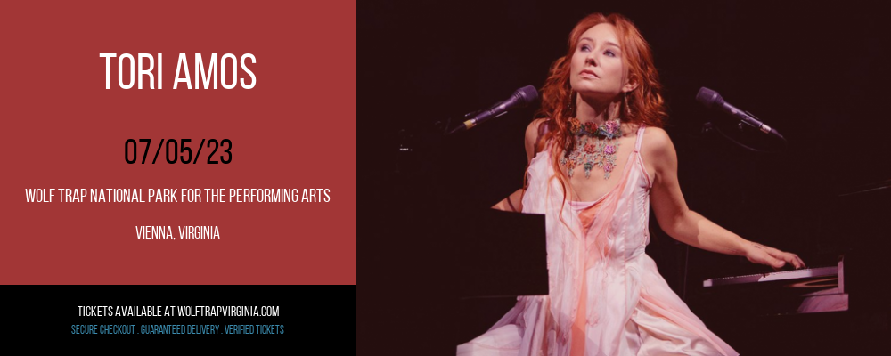 Tori Amos at Wolf Trap tickets Tori Amos at Wolf Trap
