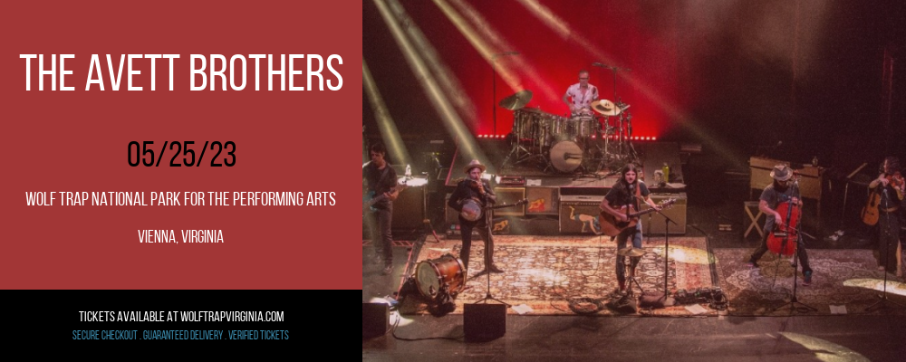 The Avett Brothers at Wolf Trap tickets The Avett Brothers at Wolf Trap