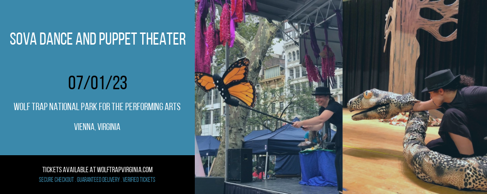 Sova Dance and Puppet Theater at Wolf Trap tickets Sova Dance and Puppet Theater at Wolf Trap
