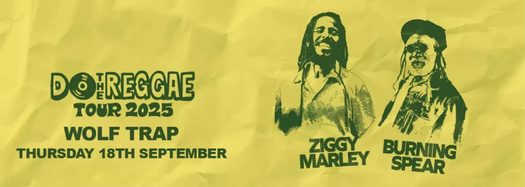 Ziggy Marley & Burning Spear at Wolf Trap National Park for the Performing Arts