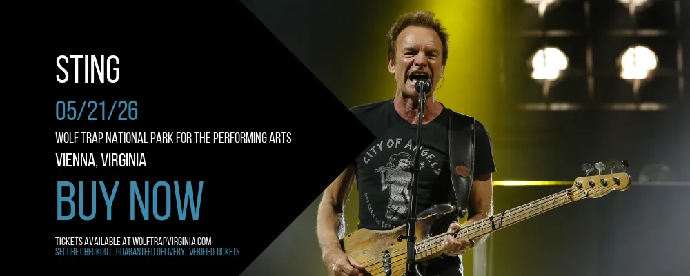 Sting at Wolf Trap National Park for the Performing Arts