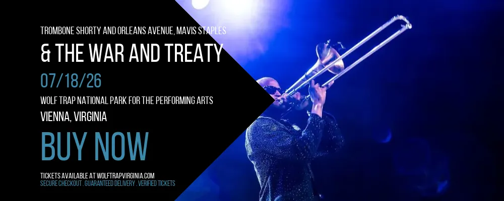 Trombone Shorty And Orleans Avenue at Wolf Trap National Park for the Performing Arts