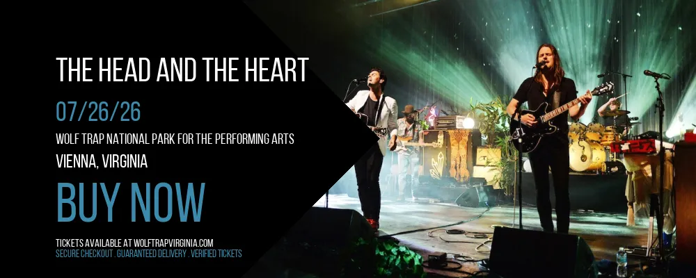 The Head and The Heart at Wolf Trap National Park for the Performing Arts