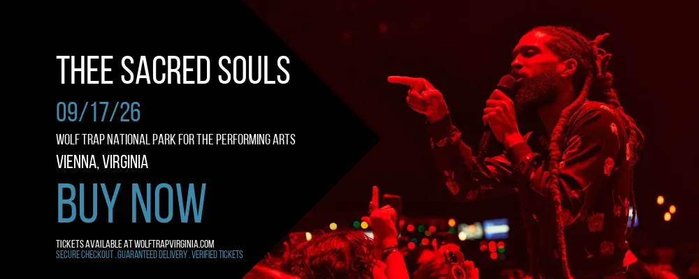 Thee Sacred Souls at Wolf Trap National Park for the Performing Arts